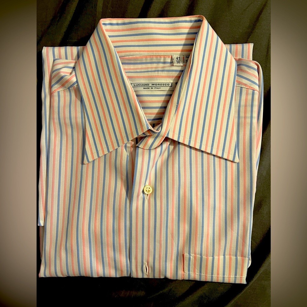 Luciano Moresco men’s shirt- new w.o. tag